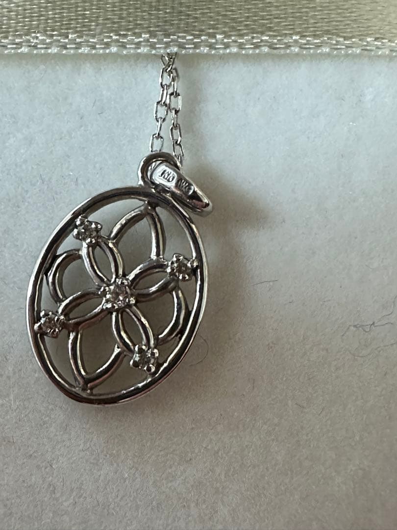 天賞堂の10金ダイヤネックレス　※Gemini参照