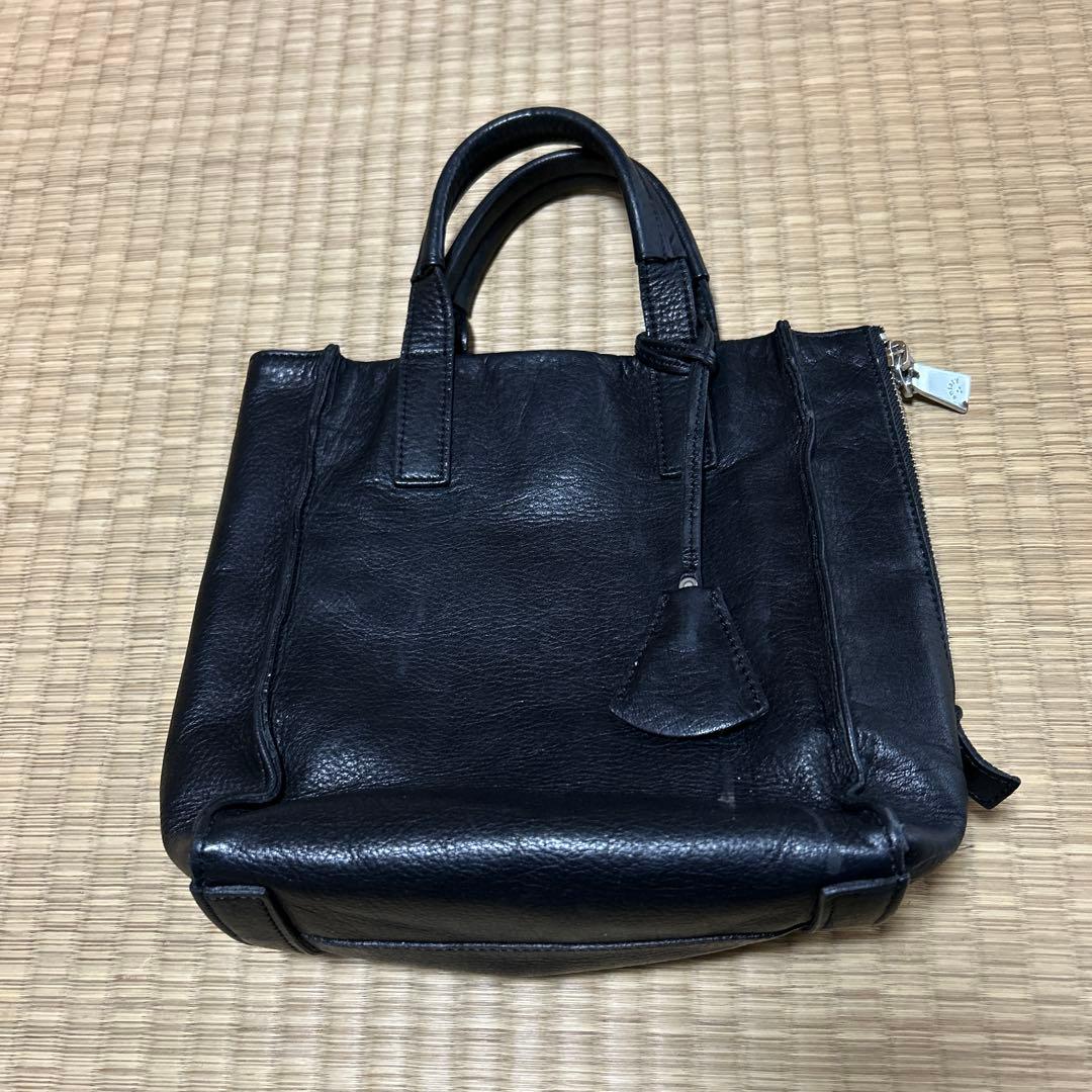 aniary レザーミニトートバック