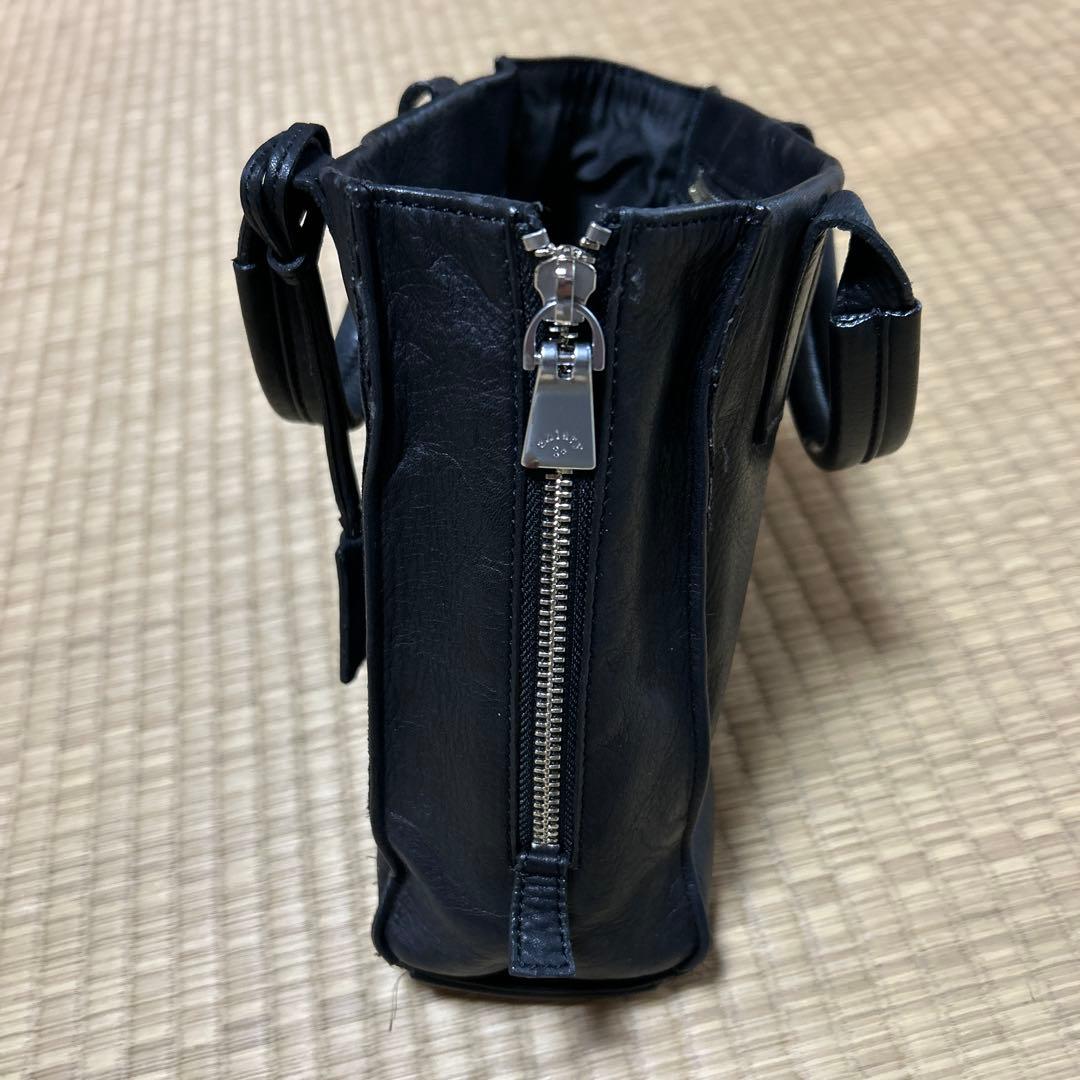 aniary レザーミニトートバック