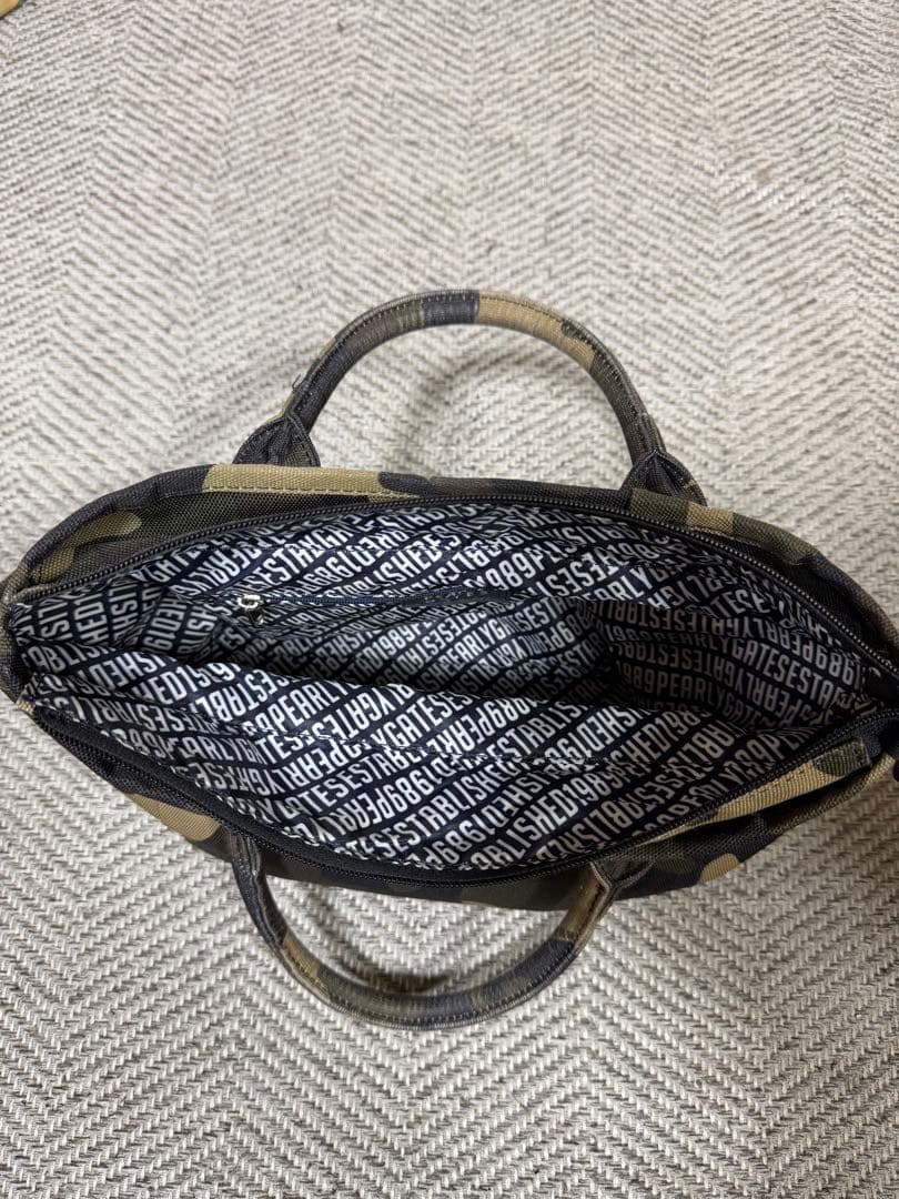 パーリーゲイツ　カモフラ　カートバッグ