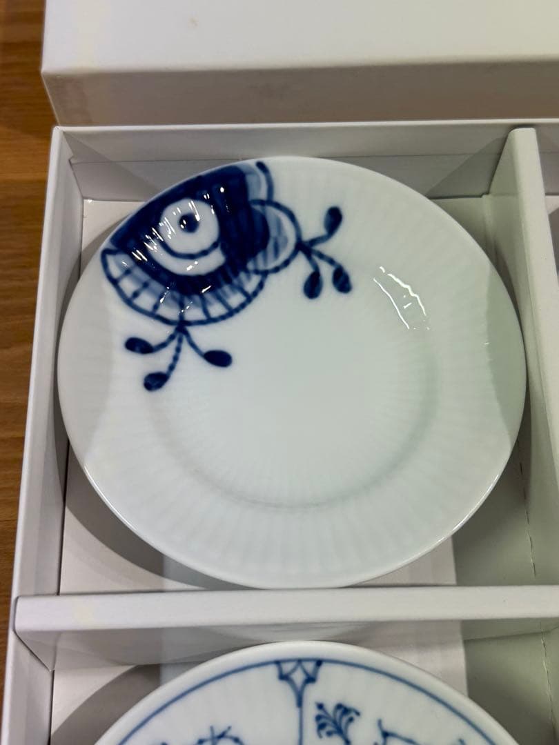 ロイヤルコペンハーゲン　ヒストリーミックス ミニプレート5柄セット