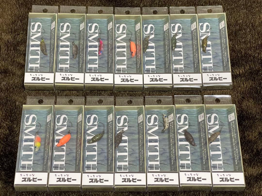 スミス SMITH ちっちゃなズルビー 全色 14色セット