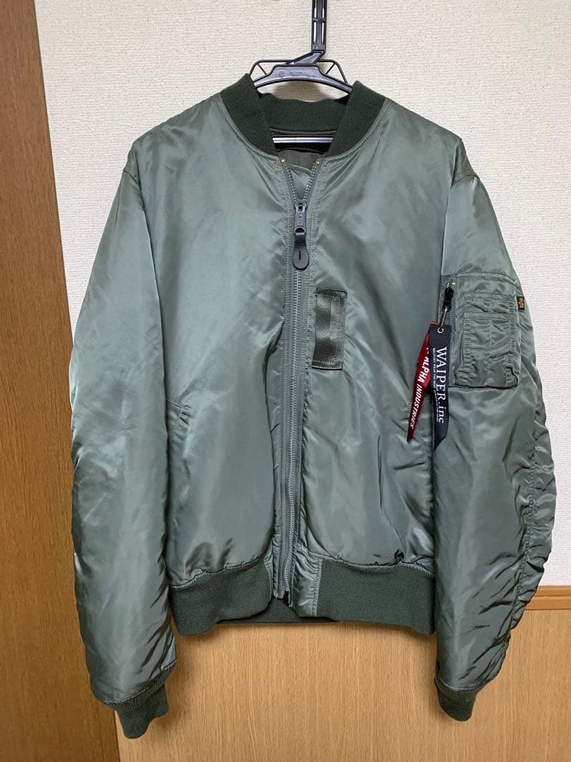 ALPHA INDUSTRIES MA-1 waiper別注