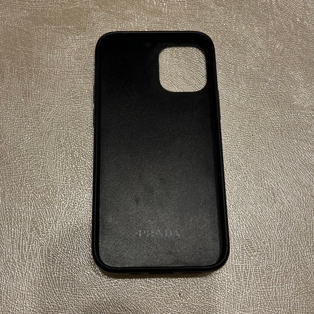 PRADA iPhone用ケース 黒　iPhone12mini