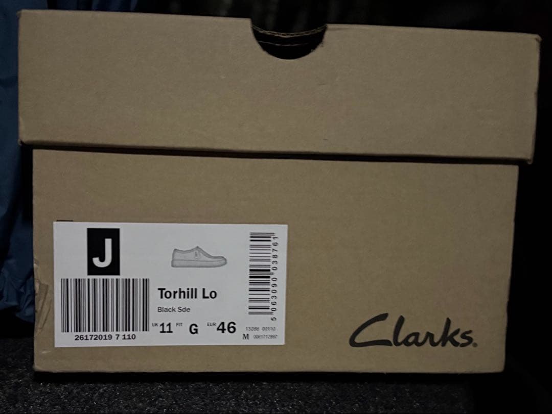 クラークス　ワラビー　黒