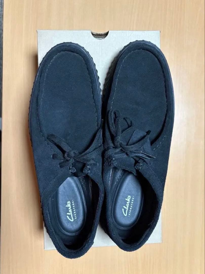 クラークス　ワラビー　黒