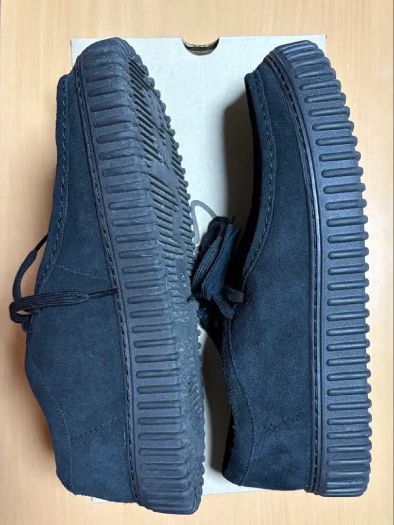 クラークス　ワラビー　黒