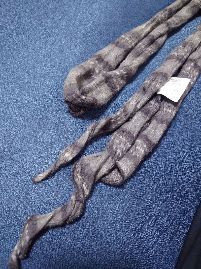 ナンバーナイン BIRDS期 コットンカシミアストール 08SS