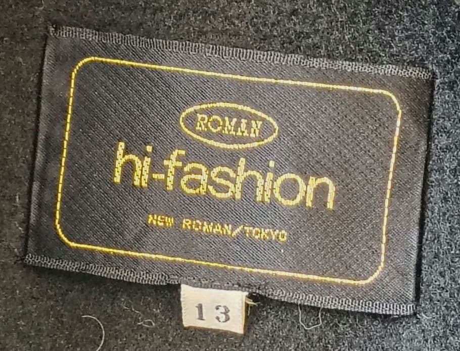 ❤ホタ【ROMAN】✨極美品　カシミヤ100%　チェスターコート　黒