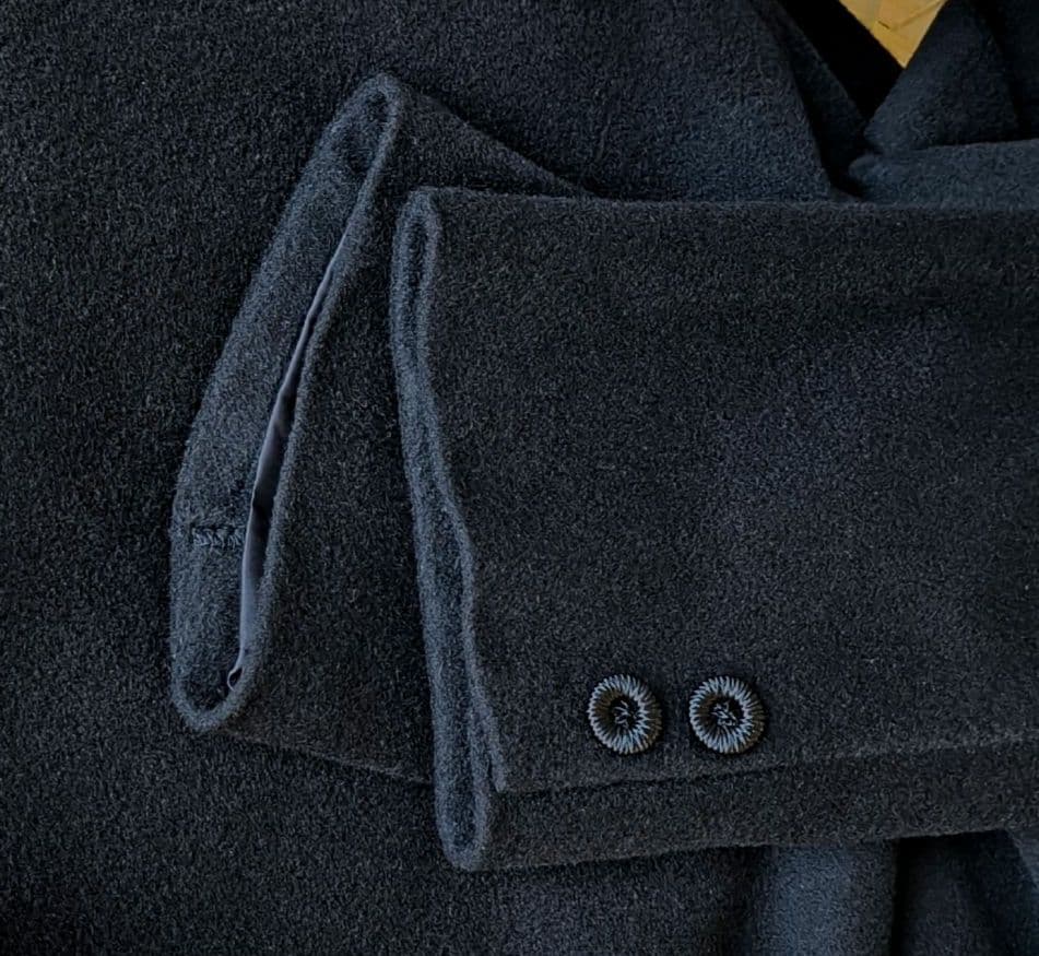 ❤ホタ【ROMAN】✨極美品　カシミヤ100%　チェスターコート　黒