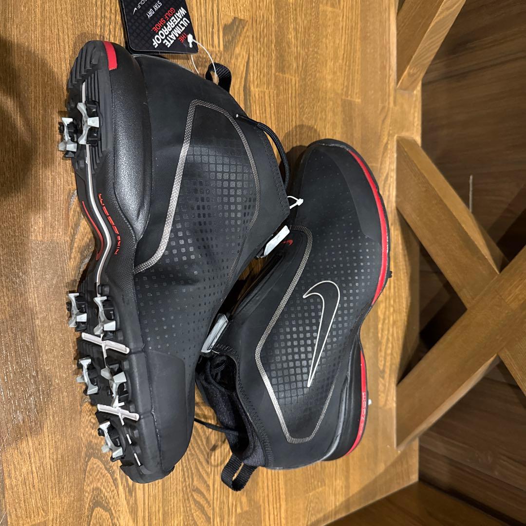 Nike ゴルフシューズ ジッパー付き 黒