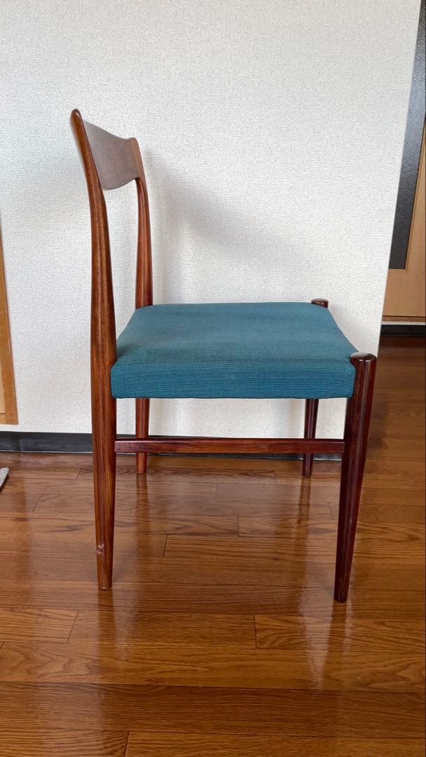 【デンマーク製】ビンテージチェア ローズウッド Erling Torvits①