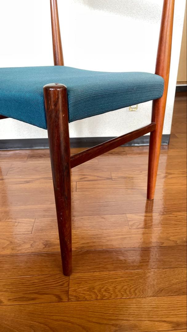 【デンマーク製】ビンテージチェア ローズウッド Erling Torvits①