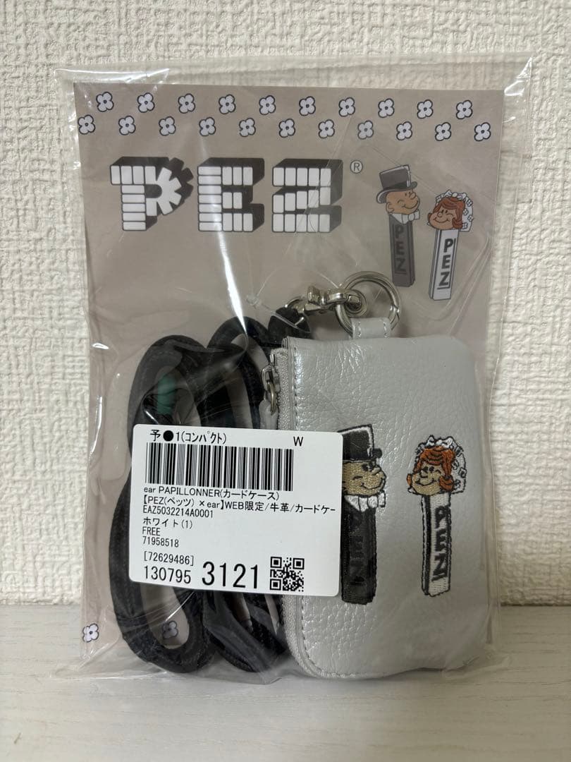 【PEZ(ペッツ) ×ear】WEB限定/牛革/カードケース/スマホショルダー