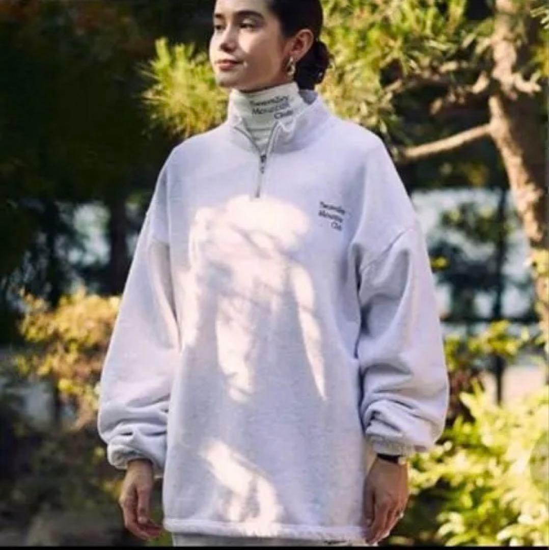 SEA Seavalley Mountain Club ハーフジップ スウェット