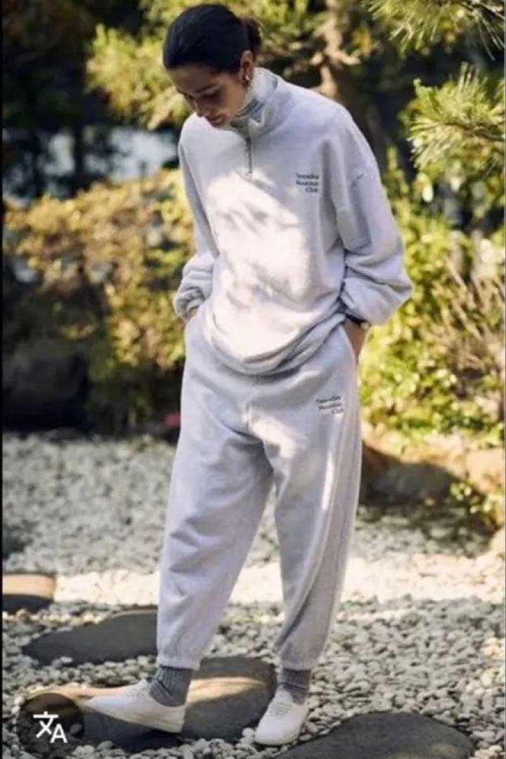 SEA Seavalley Mountain Club ハーフジップ スウェット