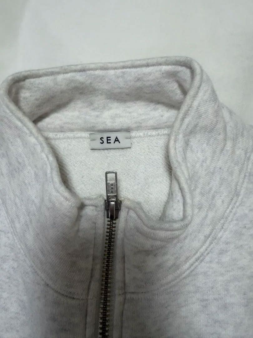 SEA Seavalley Mountain Club ハーフジップ スウェット