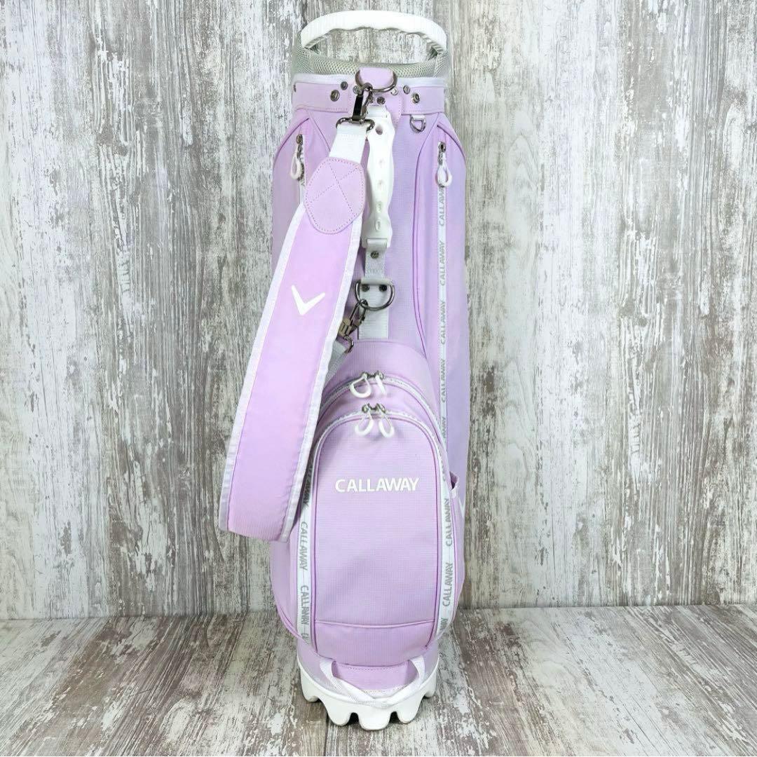 CALLAWAYキャロウェイ　アトラクティブ　キャディバッグ　ピンク　超軽量