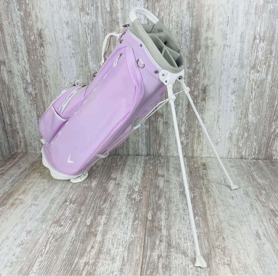 CALLAWAYキャロウェイ　アトラクティブ　キャディバッグ　ピンク　超軽量