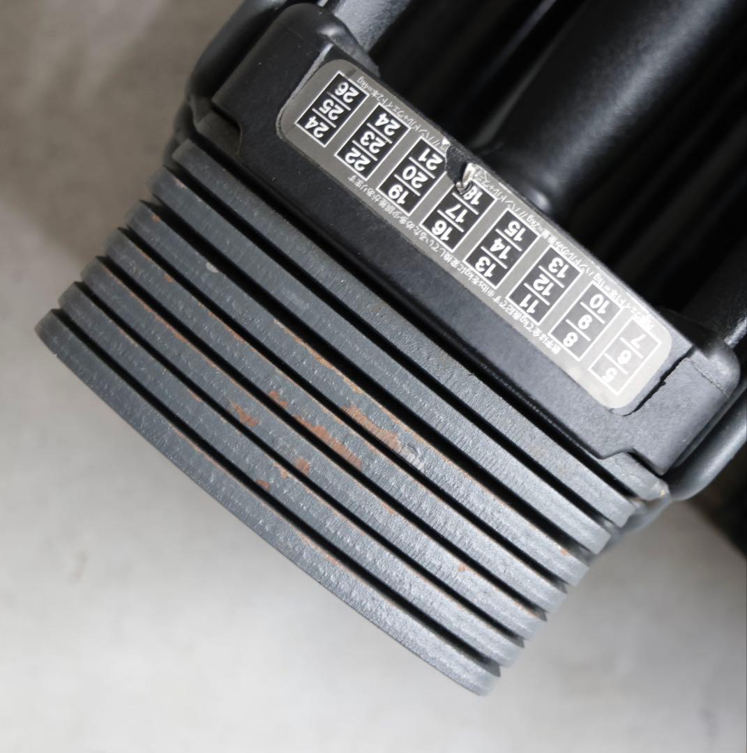 可変式ダンベル　ブロックタイプ　26kg 2個セット