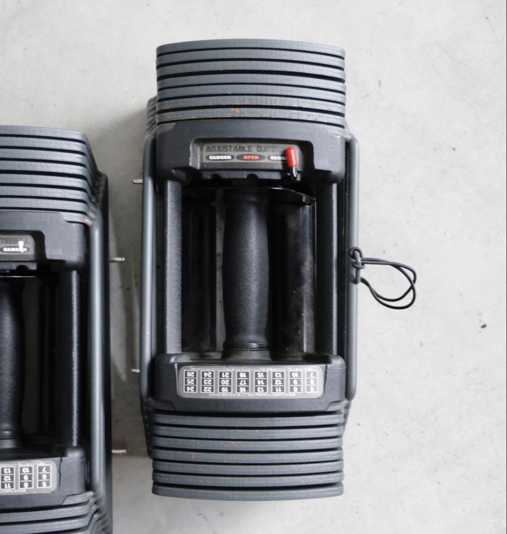 可変式ダンベル　ブロックタイプ　26kg 2個セット