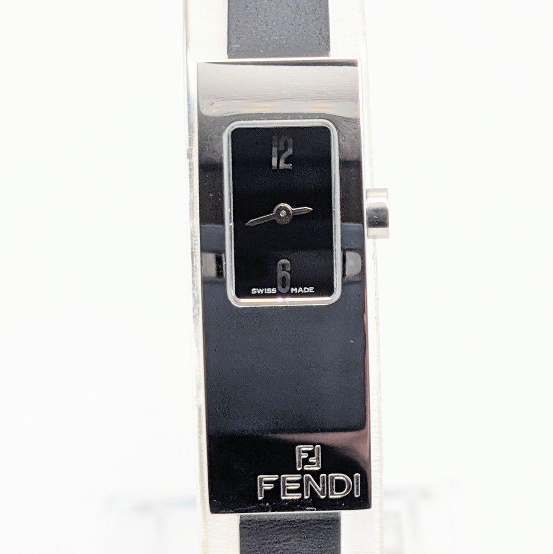 【美品】FENDI フェンディ レディース腕時計 3300L 電池交換済 稼働品