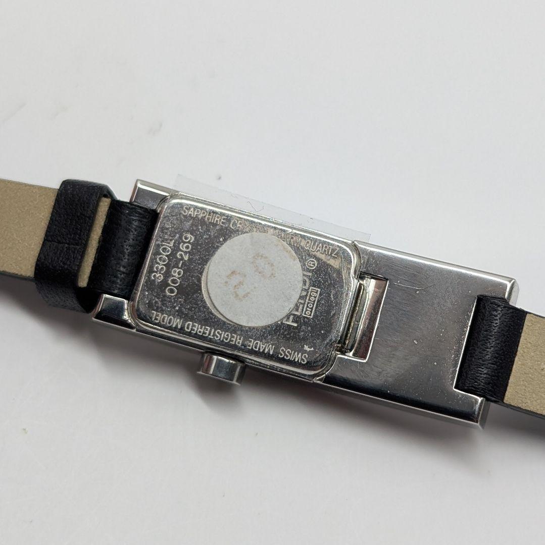 【美品】FENDI フェンディ レディース腕時計 3300L 電池交換済 稼働品