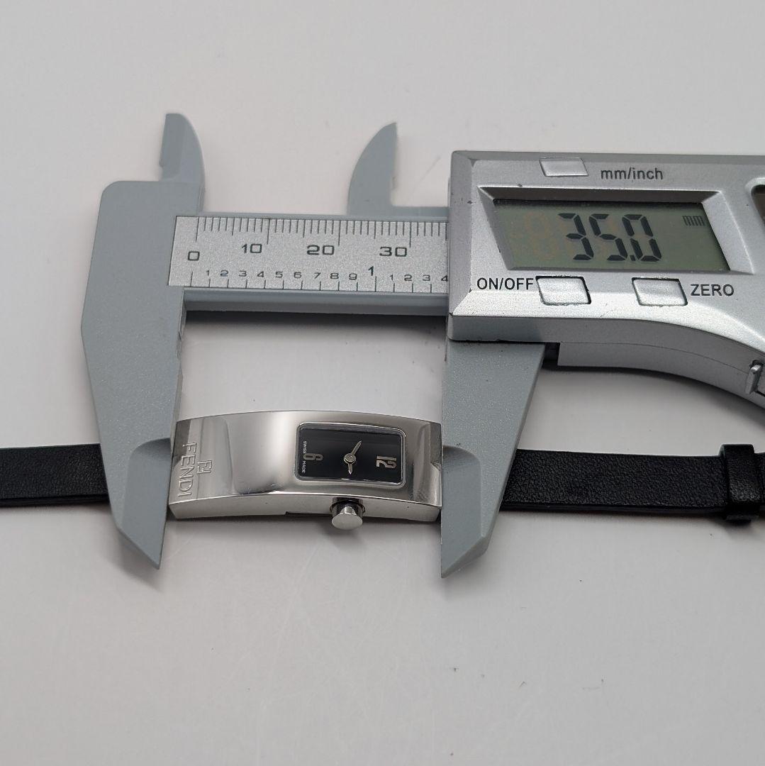 【美品】FENDI フェンディ レディース腕時計 3300L 電池交換済 稼働品