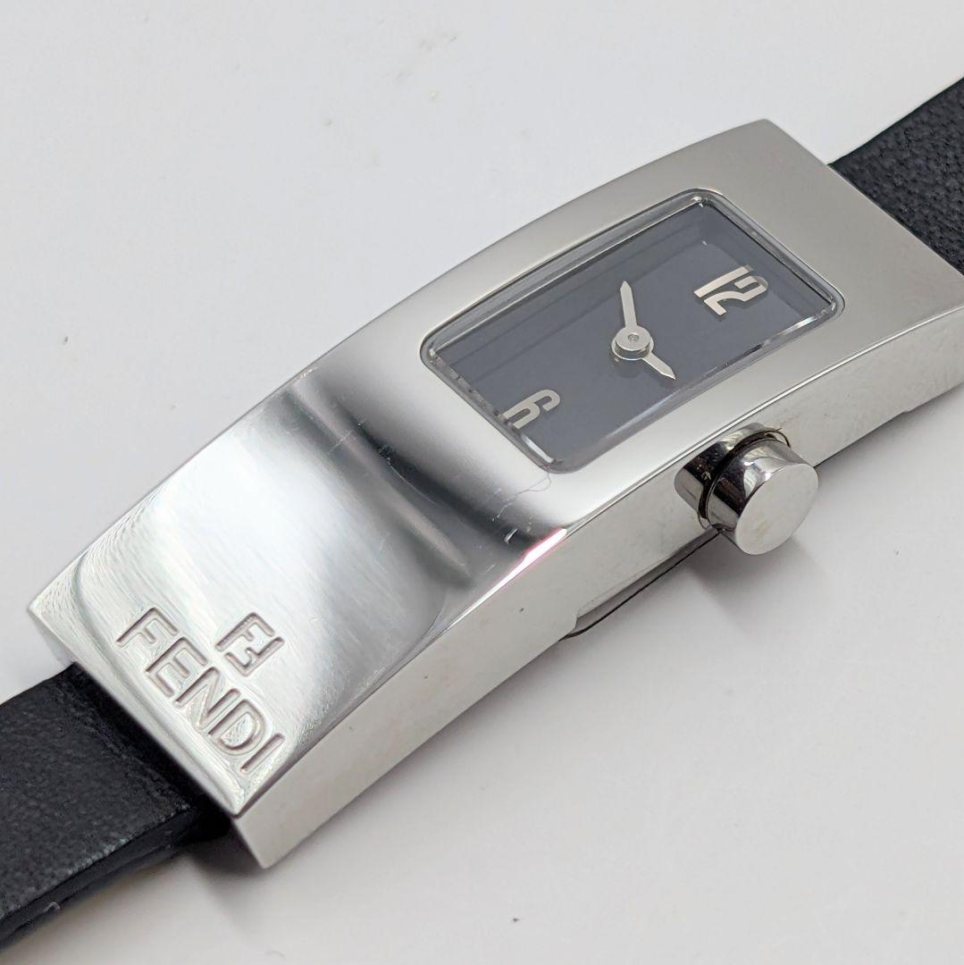 【美品】FENDI フェンディ レディース腕時計 3300L 電池交換済 稼働品