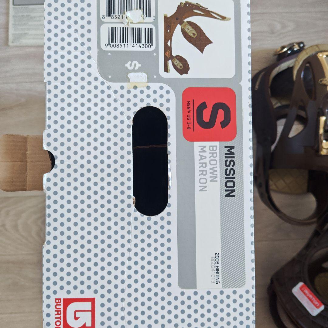 BURTON ビンディング Sサイズ 新品未使用 （古い）