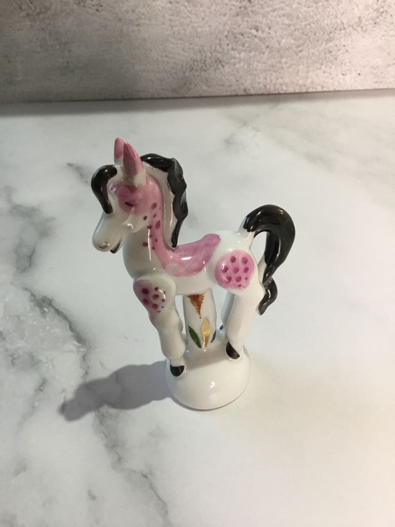 【Meissen マイセン】干支シリーズ　手びねり　ミニフィギュリン　午　うま