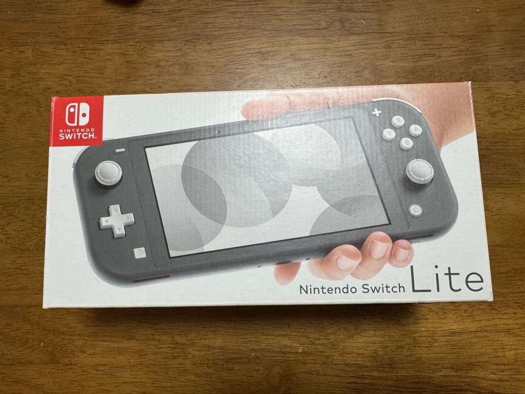 【中古】Nintendo Switch Lite (グレー) SDカード付き