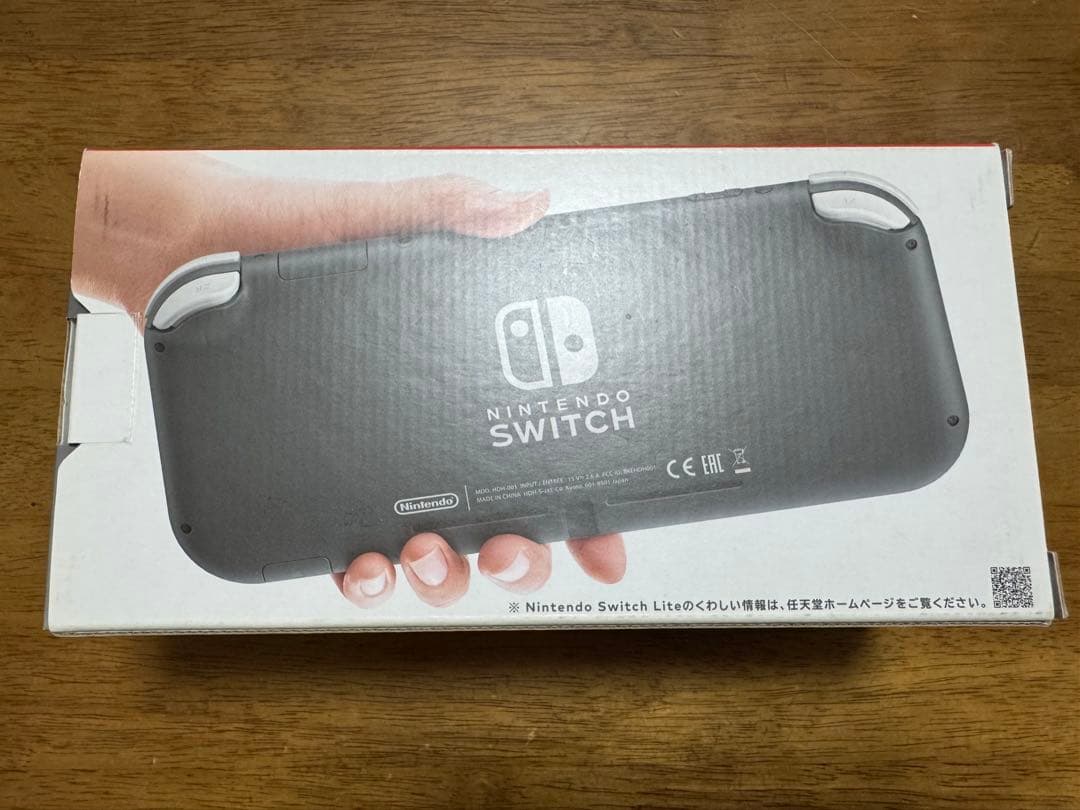 【中古】Nintendo Switch Lite (グレー) SDカード付き