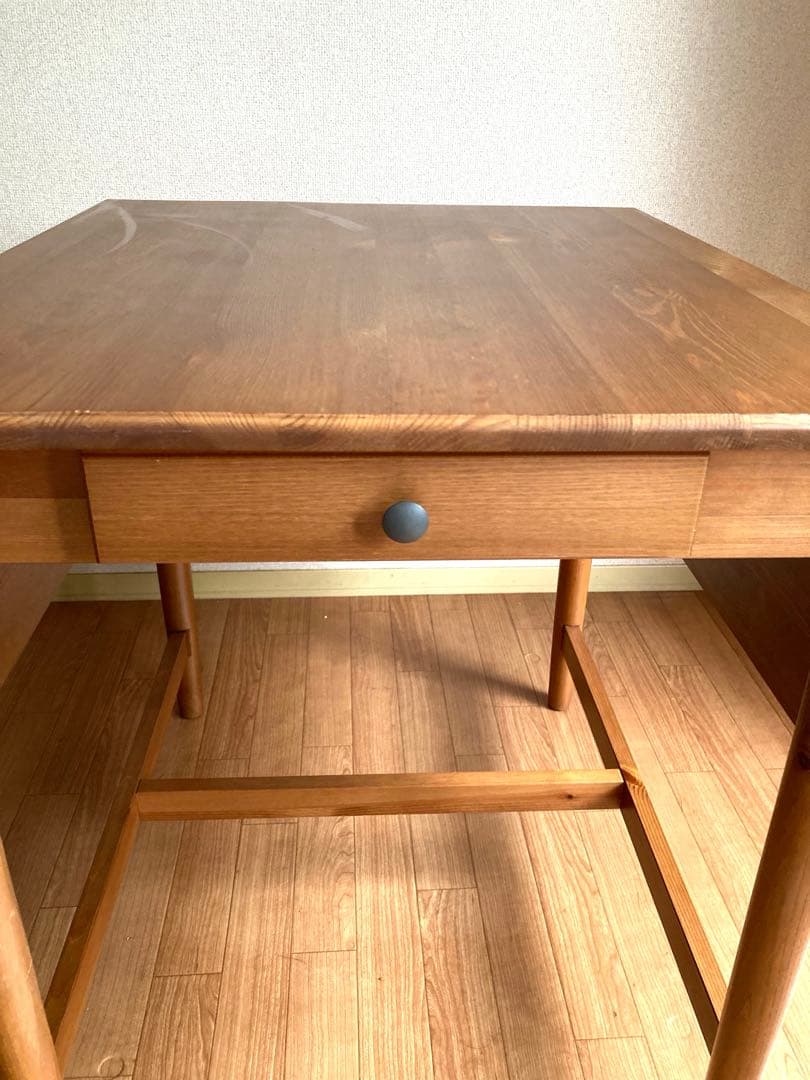 【廃盤品】IKEA テーブル　木製　折りたたみ　バタフライ INGATORP