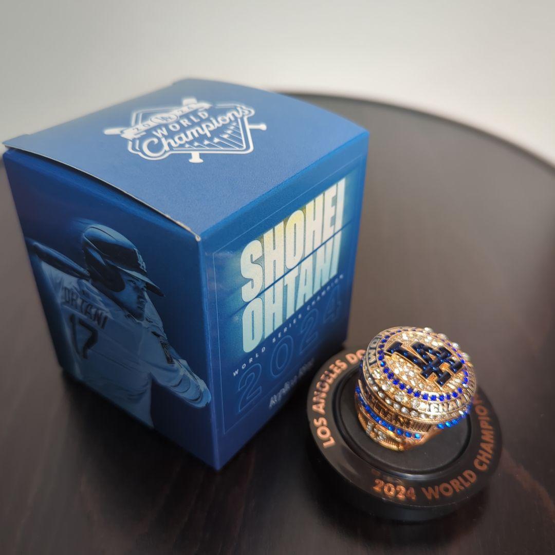 8/6 球場限定配布 大谷翔平 ワールドチャンピオン 優勝記念リング