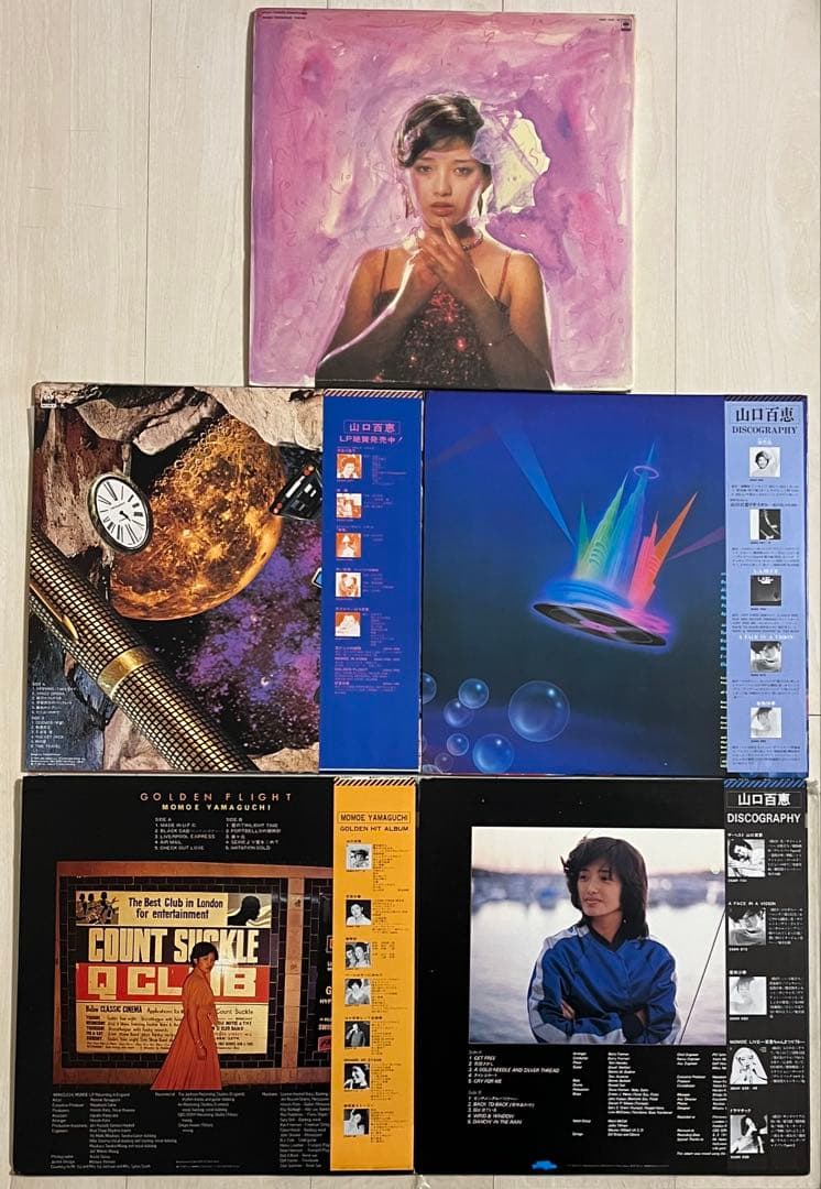 山口百恵☆LPレコード 5枚組ボックス含む31点セット 全て帯付 状態概ね良好♪