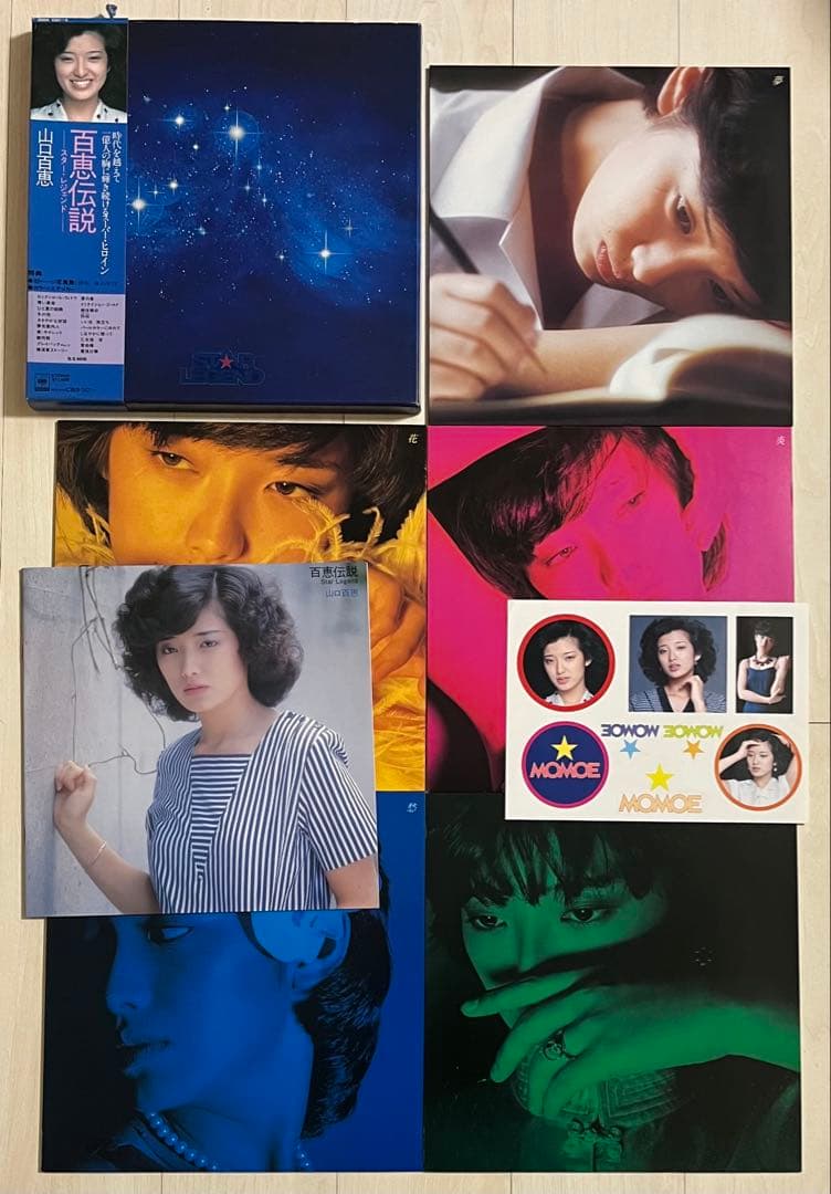 山口百恵☆LPレコード 5枚組ボックス含む31点セット 全て帯付 状態概ね良好♪