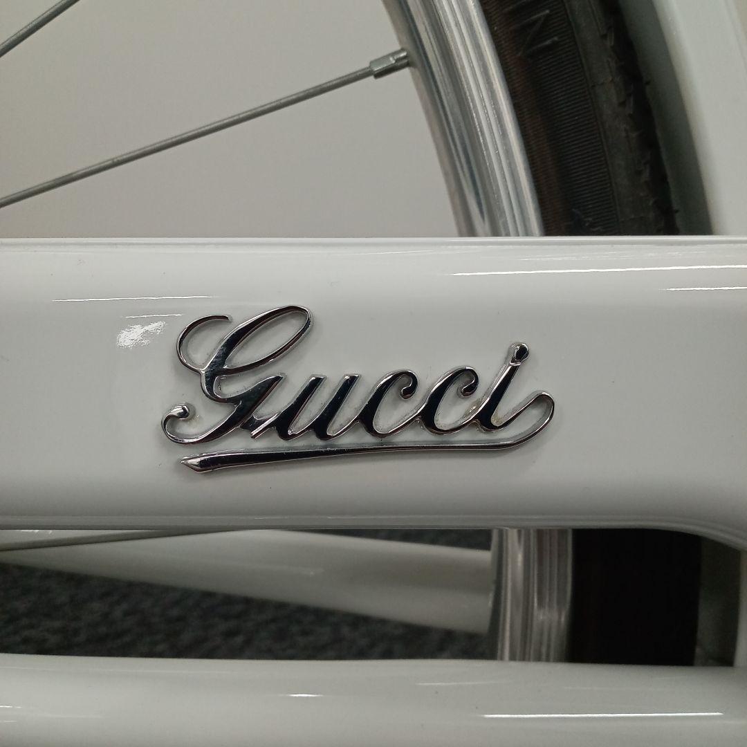 Gucci 自転車 ホワイト レアアイテム