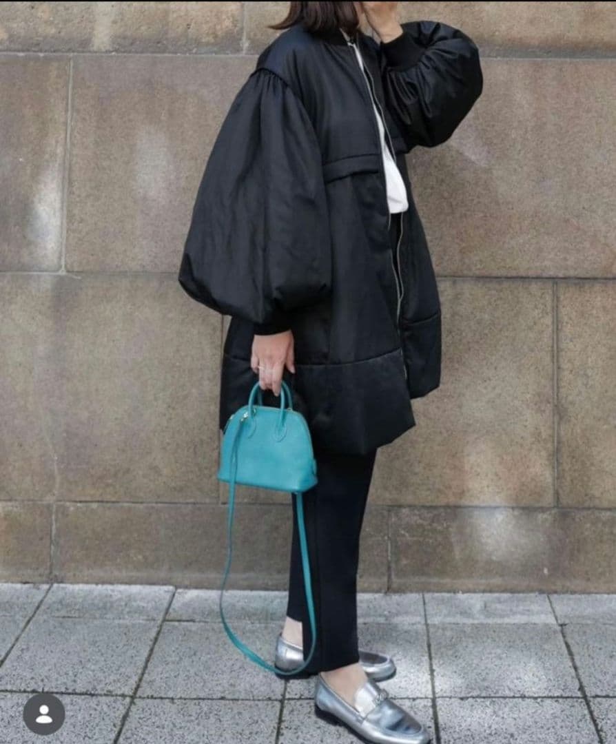 machatt トップサーモフォルムコート　中綿　ブラック