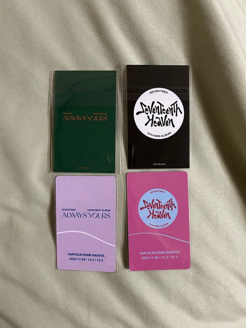 SEVENTEEN ホシ　名古屋　ナゴヤドーム　来場者特典　会場限定　セット