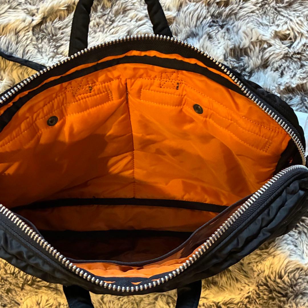 【美品】ポーター タンカー 2WAY ブリーフケース 1層式 A4/PC収納可