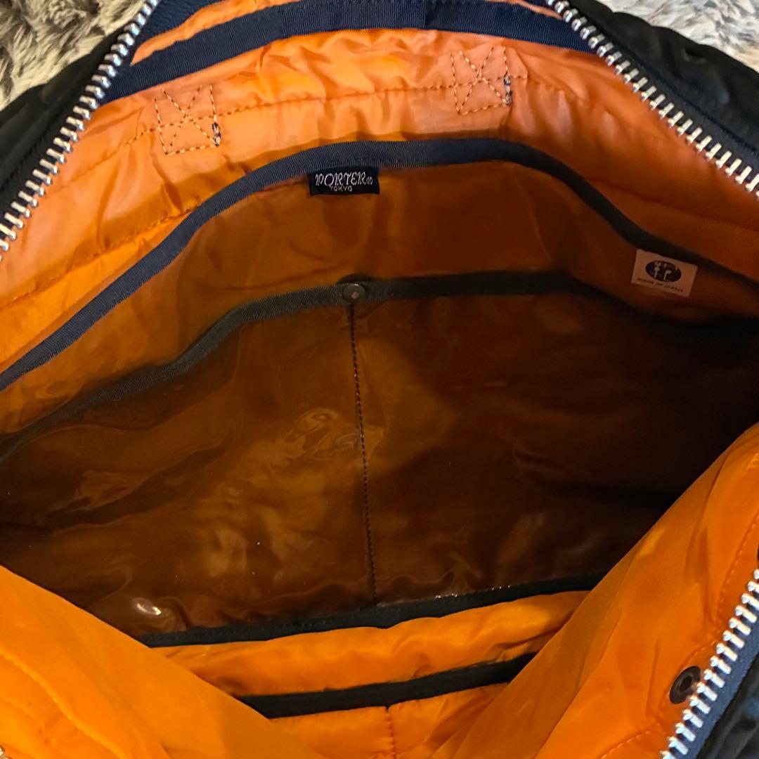 【美品】ポーター タンカー 2WAY ブリーフケース 1層式 A4/PC収納可