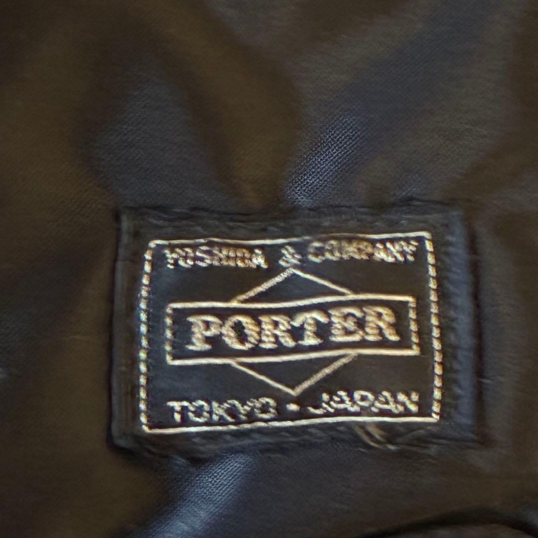 【美品】ポーター タンカー 2WAY ブリーフケース 1層式 A4/PC収納可