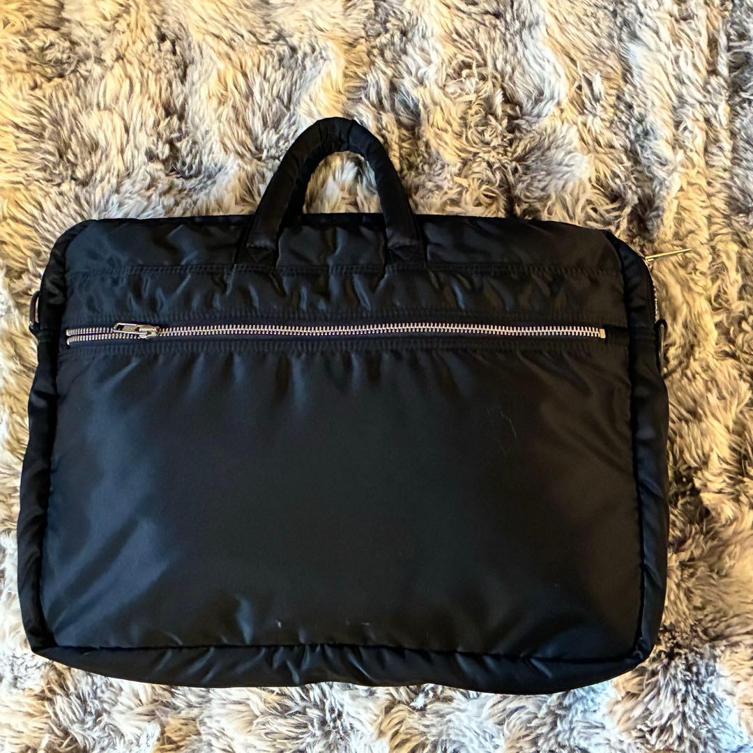 【美品】ポーター タンカー 2WAY ブリーフケース 1層式 A4/PC収納可