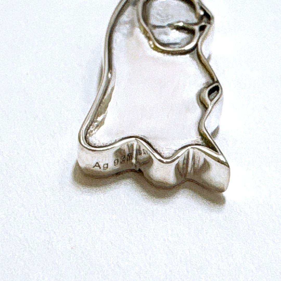 さっかんさん専用★GUCCI ゴースト シルバーネックレス 750 K18