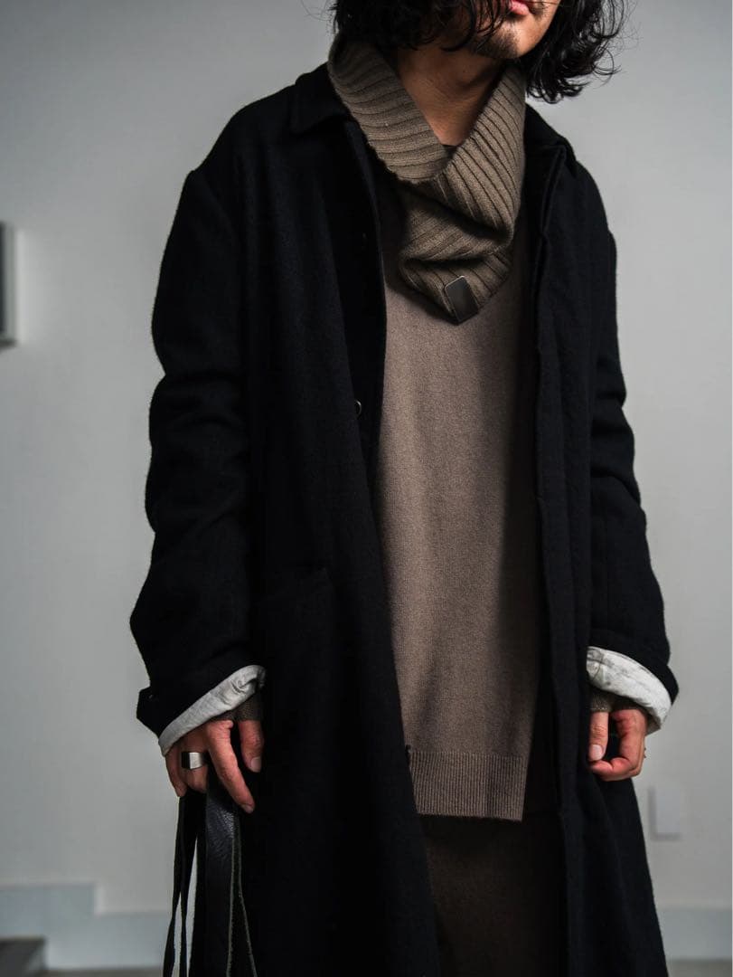 PRY Cashmere Double Wrap Snood +クリップ