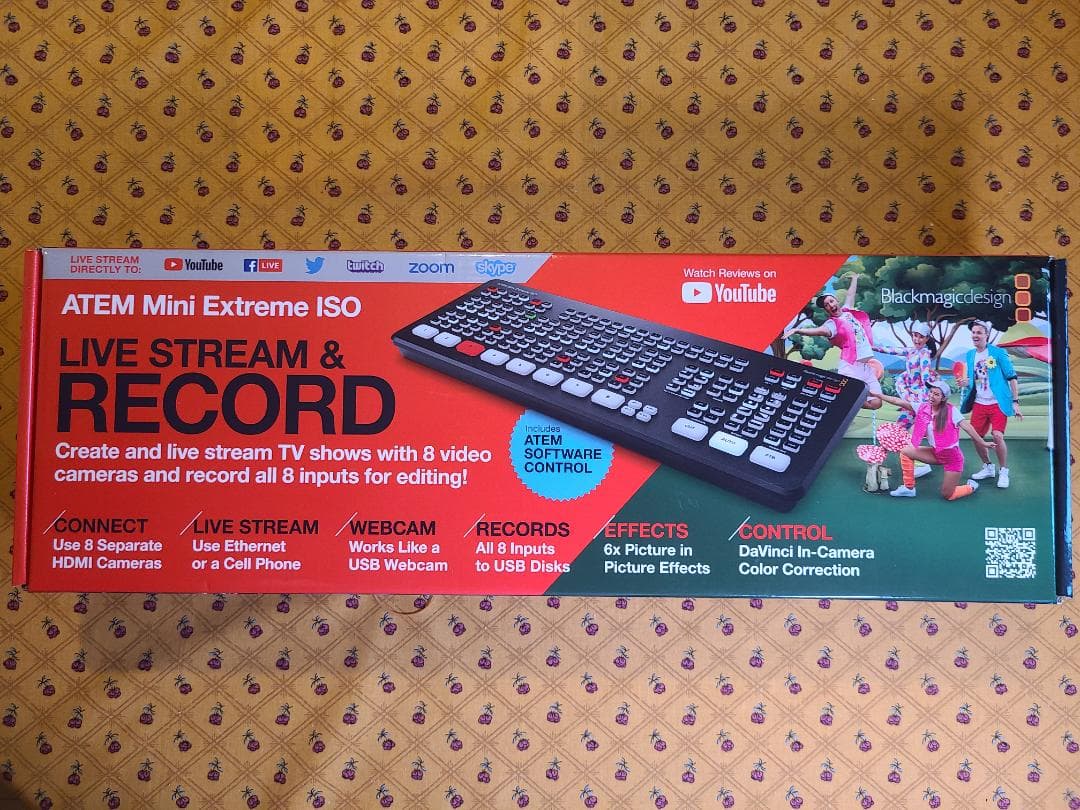 【美品・完品】Blackmagic ATEM Mini Extreme ISO