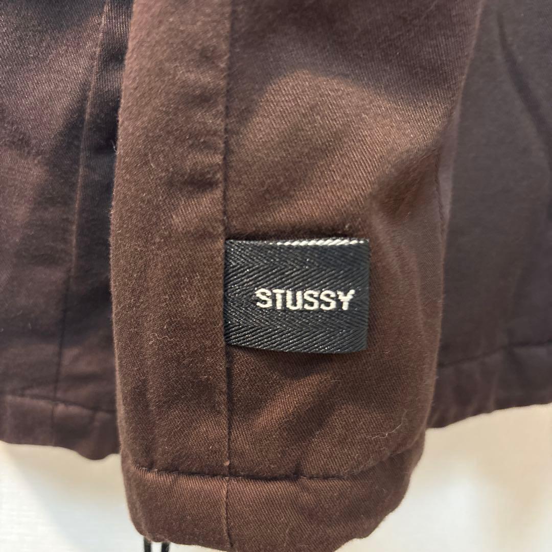 old stussy コート カバーオール 90s 紺タグ キルティング