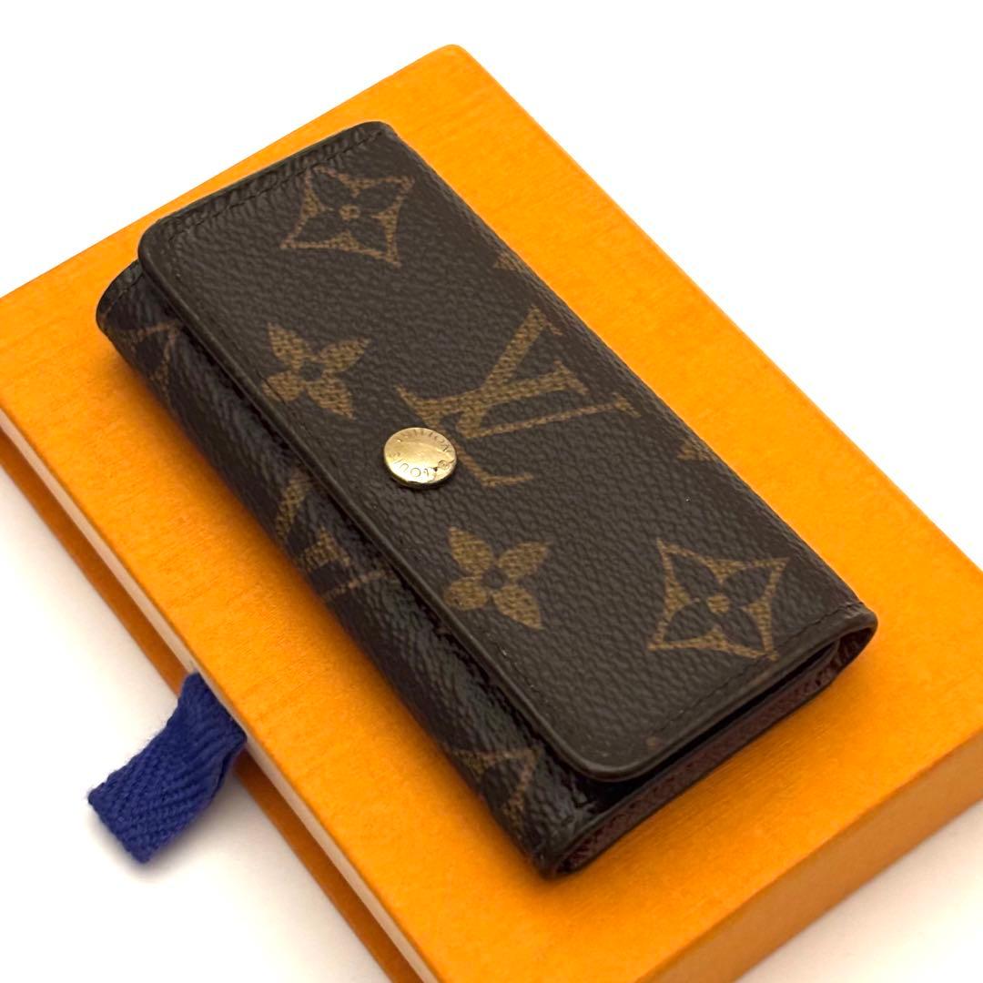 ⭐️新品同様レベル⭐️ルイヴィトン⭐️モノグラム⭐️ミュレティクレ⭐️4連キーケース⭐️