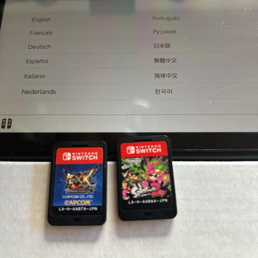 ニンテンドーSwitch （ソフト２つ付き）